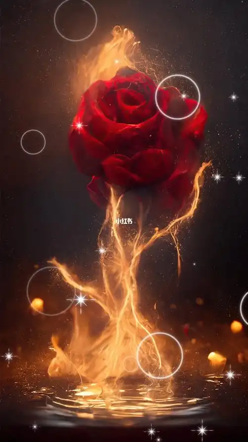 夏日滤镜   火焰玫瑰花花语:用我的热情抚平你受伤的心.