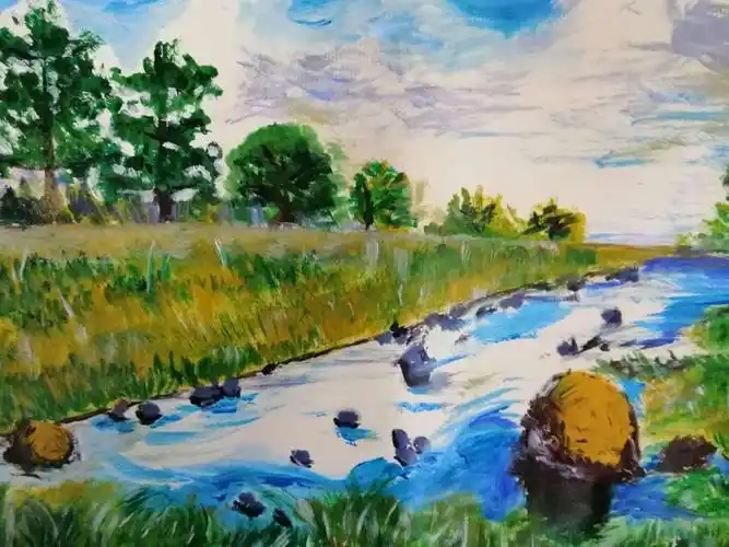 《最美的春光》一一一庆六一二七区106初级中学《我眼里的春天》优秀