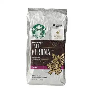 美国进口星巴克佛罗娜咖啡豆340g袋