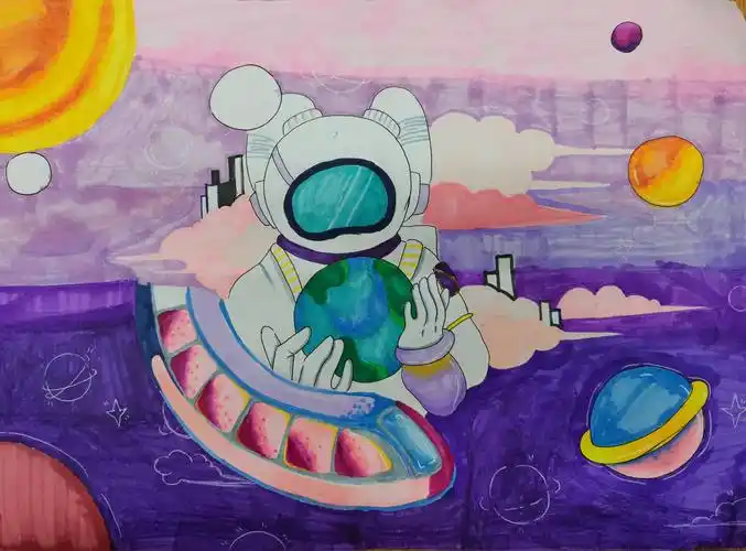 072赵雪霏我的太空梦