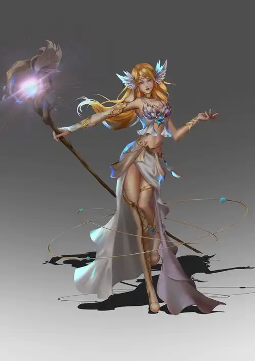 原画角色 精灵小姐姐