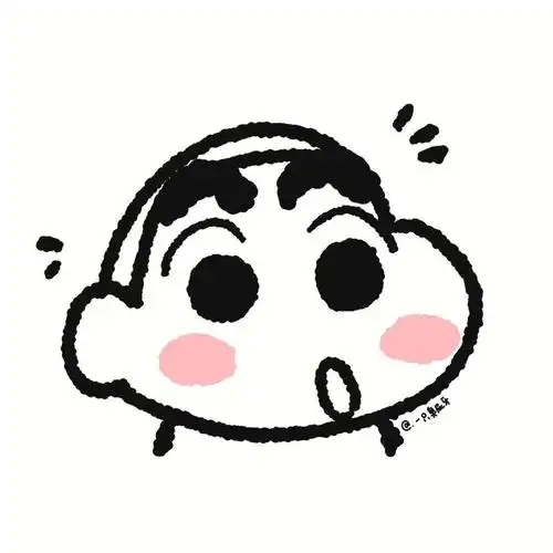 卡通头像  #蜡笔小新  #简笔画  #头像