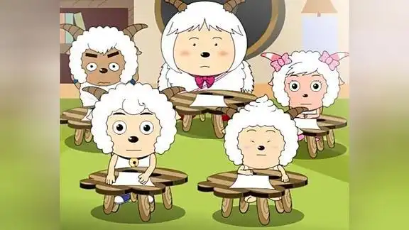 喜羊羊与灰太狼懒羊羊在慢羊羊课堂上竟然吃蛋糕