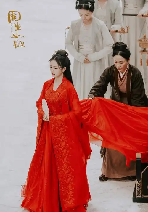 白鹿周生如故红衣造型