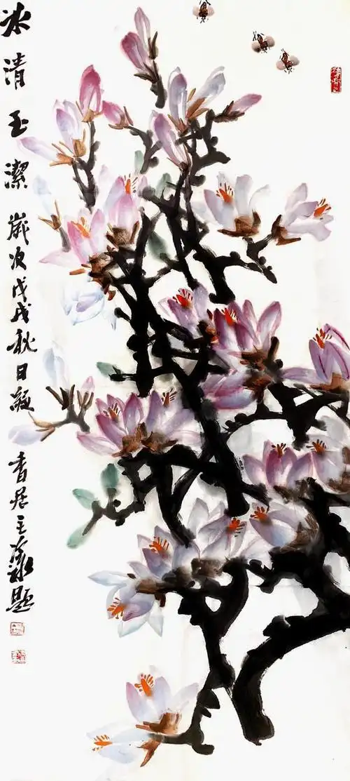 当代著名画家冷冰作品欣赏