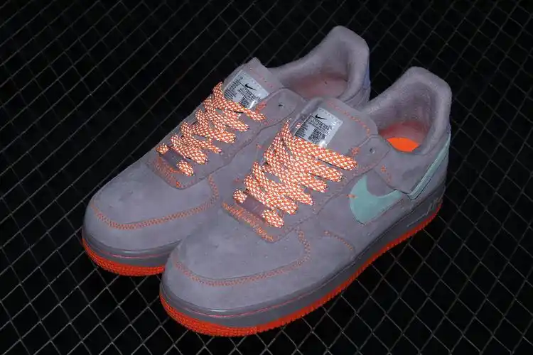 nike air force 107 lx 麂皮断勾休闲板鞋 ct7358-600