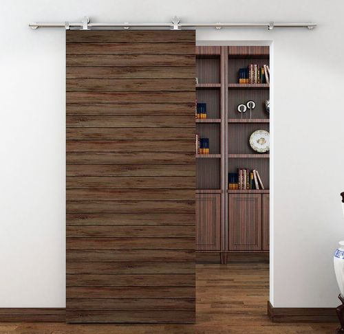 吊轨轨道谷仓门不锈钢推拉门厨房房门移门室内门滑轮厨房门