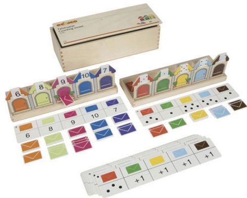 趣味数学之小小邮递员 幼儿早教园儿童桌面益智逻辑思维玩具