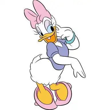 黛丝是一只可爱的鸭子,黛丝作为唐老鸭的女朋友,有时候很耐心,有时候