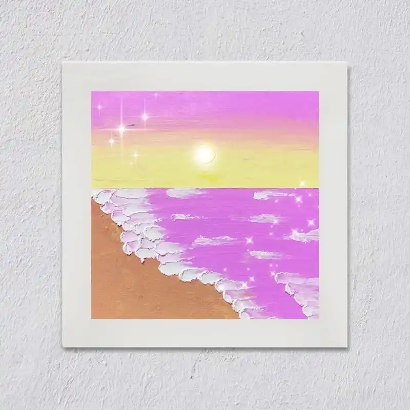 新手油画棒简单教程分享第60幅画