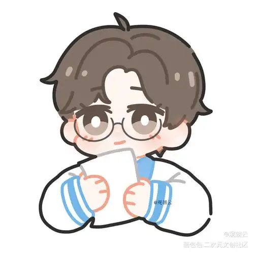 添哥!_某某江添q版头像绘画作品