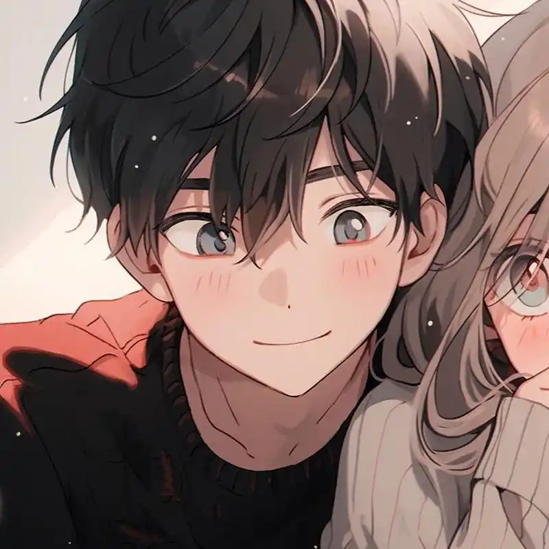 每秒都值得记录# #动漫情侣头像# #超好看的情侣头像# #动漫情头