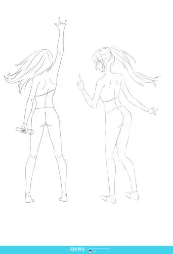 能了解侧面人体的人体和细化