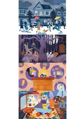 毕业设计绘本插图