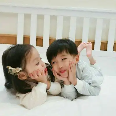 萌娃情侣头像一对两张