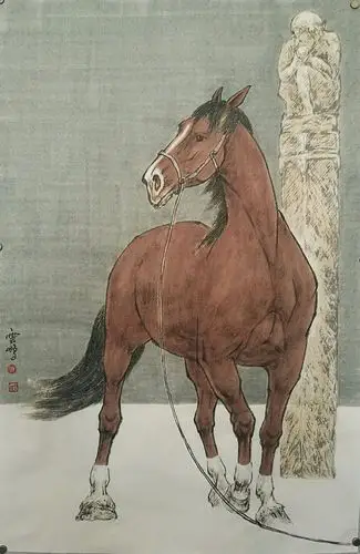 画马名家陈云鹏先生作品欣赏|李公麟|徐悲鸿|画家|赵孟頫_网易订阅