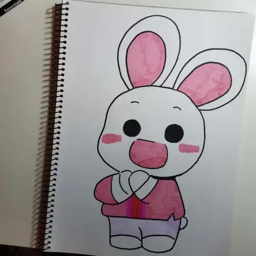 小动物拜年简笔画简笔画铅笔简笔画教程文化绘画