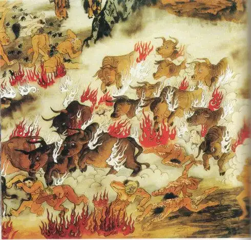 18层地狱图解-----贪官请对照死后下第几层地狱?