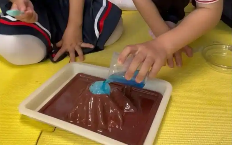 科学实验之火山喷发