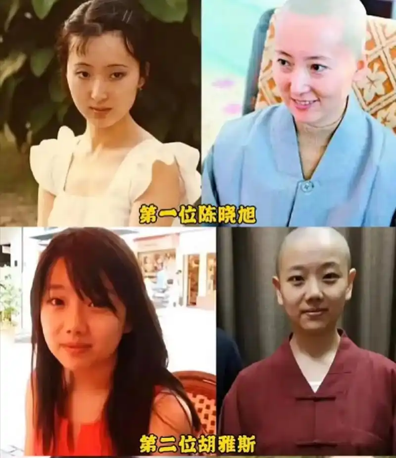 动态创作者扶持计划#  皈依佛门的美女明星们.