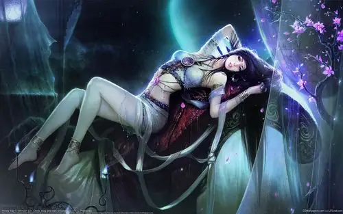 壁纸 梦幻樱花女孩