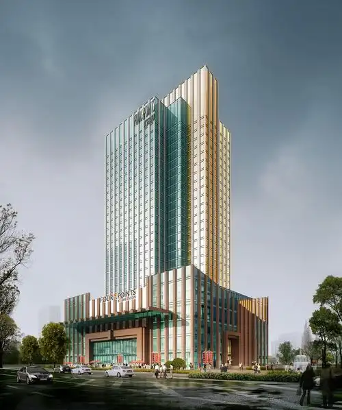 合肥包河福朋喜来登酒店外观效果图_万豪国际集团_高清大图_图片下载