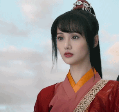 soogifsoogif出品郑爽微微一笑很倾城懵gif动图_动态图_表情包下载