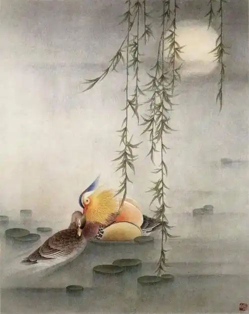 李长白工笔花鸟:静美妍丽,空灵清新