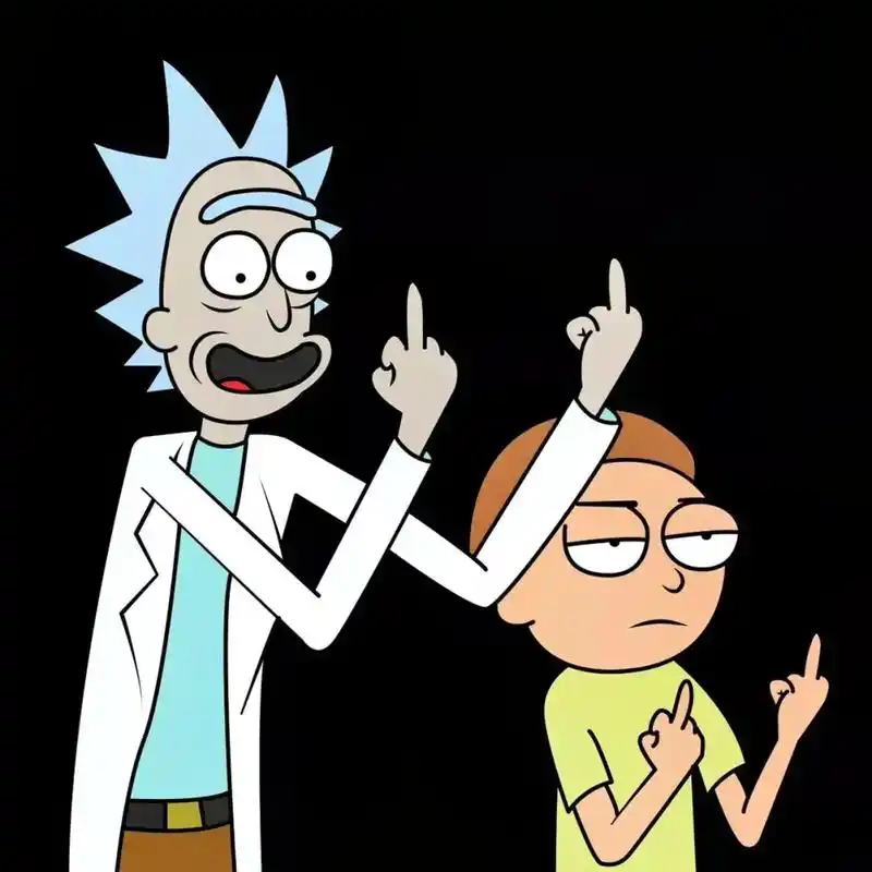 瑞克 #瑞克和莫蒂 #莫蒂#图库    人和水一样 只会越 - 抖音