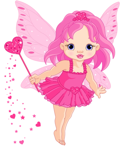 奇幻玫瑰花仙子精灵素材