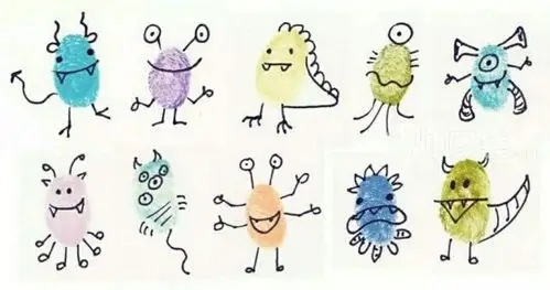 石幼宅家物语——有趣的手指印画