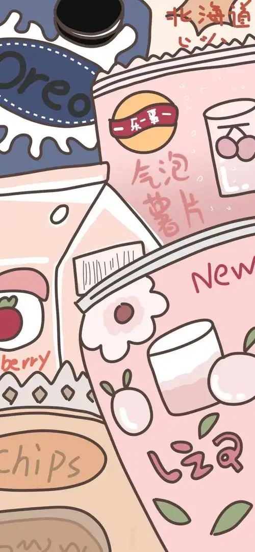 少女心壁纸,ins女生壁纸(看你的每一眼都是告白图片)