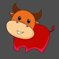 卡通小牛头像可爱图片 真实卡通小牛头像_微信头像图片大全