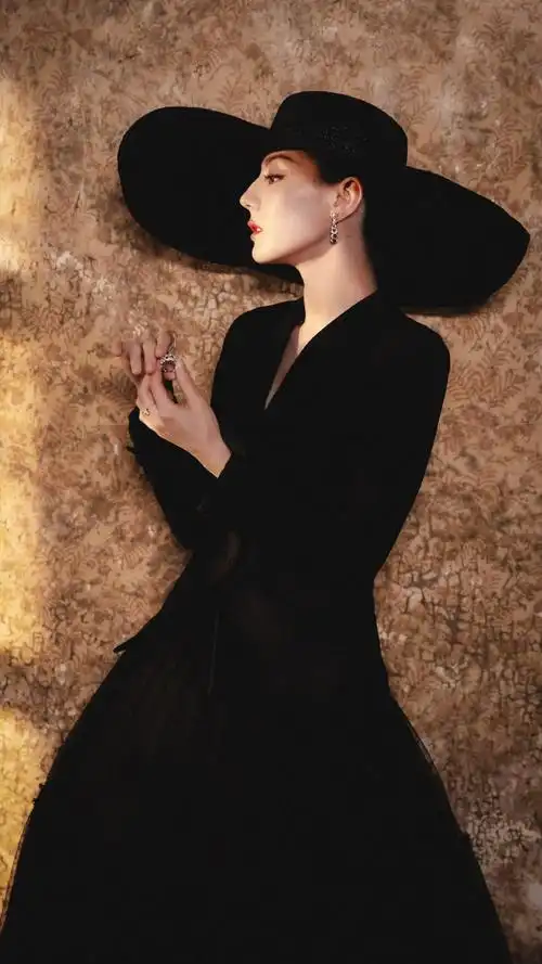 迪丽热巴复古名伶