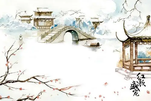 古风场景【雪