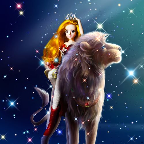 娃娃mmgirl十二星座狮子座动漫女孩玩具洋娃娃生日礼物娃娃