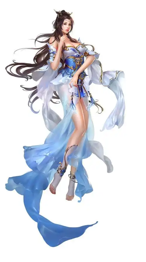 5k手机插画中国风古装3d古风美女小清新唯美超高清壁纸 - 国产动漫