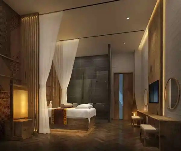 临泉威尼斯汗蒸养生馆|空间|家装设计|南粤设计集团_原创作品-站酷