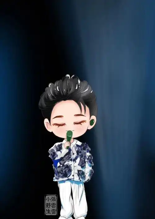 小辫儿张云雷演唱会q版look2p(原创)