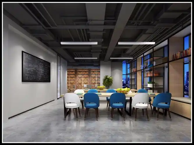 工业风办公室装修效果图片创意设计办公室装修图片400平米