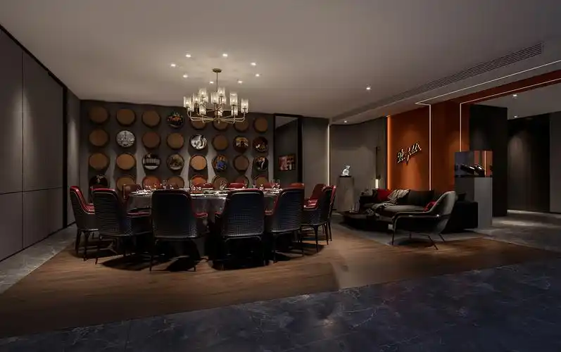 呈甄酒窖餐饮会所设计