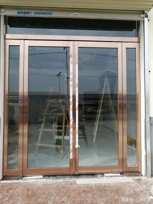 门面房玻璃门选用技巧!