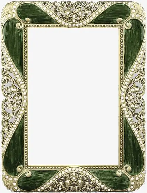 复古大气水晶钻石相框素材图片免费下载_高清装饰图案png_千库网(图片