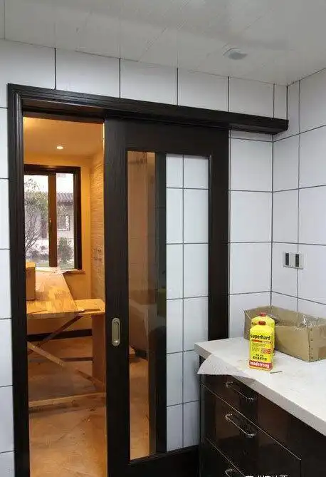 如此"高大上"的厨房推拉门,从此爱上厨房-推拉门