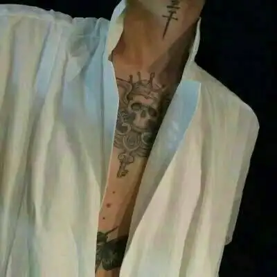 2021款纹身男生头像