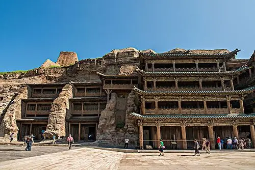 云冈石窟_全景网