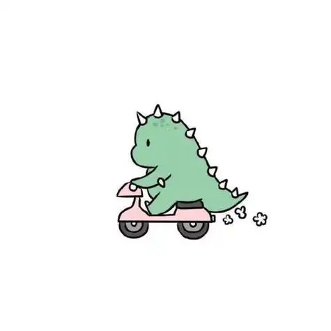 小恐龙闺蜜头像可爱萌萌哒ω