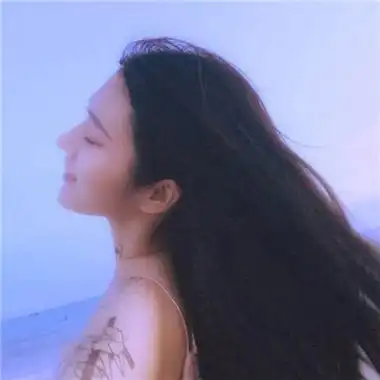女生侧面头像唯美长发头像精选