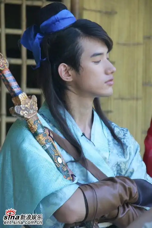 图文好男与金庸笔下侠客结缘俊秀的吴建飞