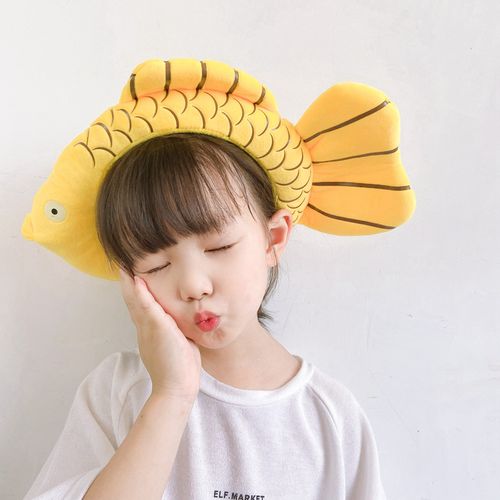 创意ins搞怪鲤鱼发箍网红头饰少女发饰